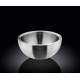 Миска с двойными стенками 20 см 1300 мл Wilmax St.Steel WL-553003
