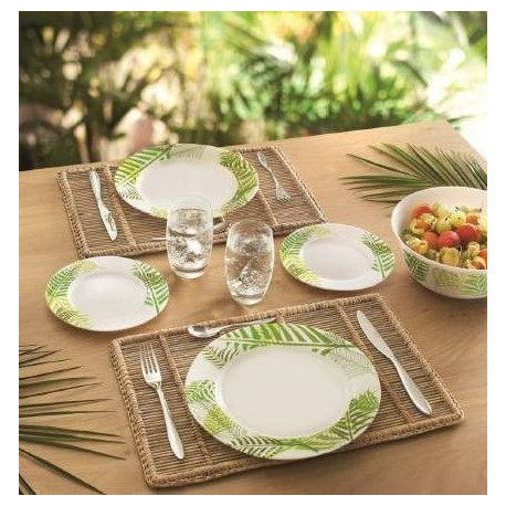 Сервиз столовый 19 пр Luminarc  Green Forest H8454