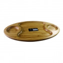 Wilmax.Bamboo.Блюдо овальне 40,5х23см-3секції