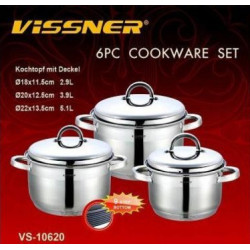 Набор посуды 6пр Vissner VS10620