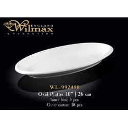Wilmax Блюдо глубокое овальное 26см WL-992498