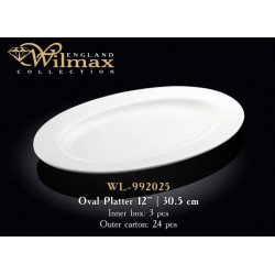 Wilmax Блюдо овальное с-полями 30,5см WL-992025