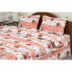 Постельное белье евро Lotus Ranforce - Vintage коралловый