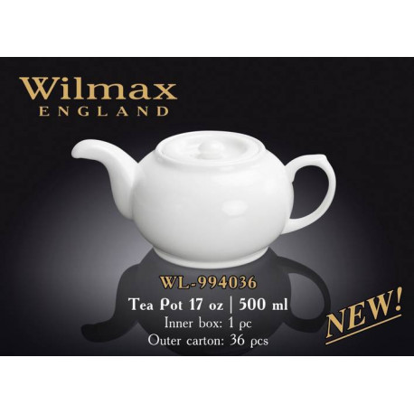 Wilmax Чайник заварочный 500мл.Color WL-994036
