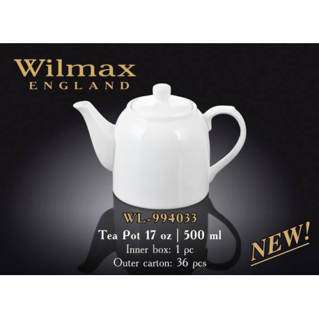 Wilmax Чайник заварочный 500мл.Color WL-994033/1C