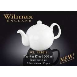 Wilmax Чайник заварочный 500мл.Color WL-994018/1C