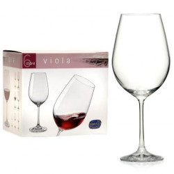 Набор бокалов для вина 450мл/2шт Bohemia Viola
