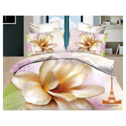 Постельное белье полуторное 3D Love you Пышность stp 337