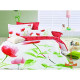 Постельное белье евро 3D Love you Алый мак st 11472