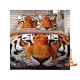 Постельное белье евро 3D Love you Тигр stp 785