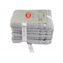 Набор полотенец махровых 6шт 30х50 Hobby - Nisa светло-серый