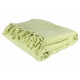 Покрывало-плед 220х240 IzziHome Checkers оливковый