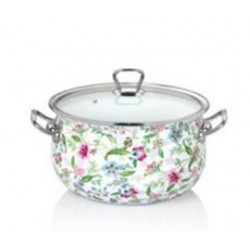 Lessner.Enamel.Каструля D 22см 4,6л Prima 55201-22