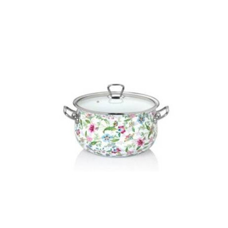 Lessner.Enamel.Каструля D 22см 4,6л Prima 55201-22