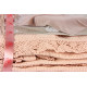 Покрывало-плед 220х240 IzziHome Dantel пудра