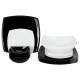 Сервиз столовый-19пр Quadrato Black&White Luminarc C5239