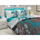Постельное белье полуторное Hobby Poplin Ventura бирюзовый