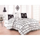 Постельное белье евро Beverly Hills Polo Club - BHPC 028 Black