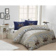 Постельное белье полуторное Beverly Hills Polo Club - BHPC 007 Beige