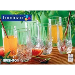 Luminarc Brighton.Набор стаканов высоких 310мл-6шт.Е C6108