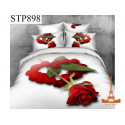Постельное белье семейное 3D Love you Симпатия stp 898