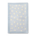 Коврик для ванной Lux Suffy 70х120 IzziHome Yildizli blue