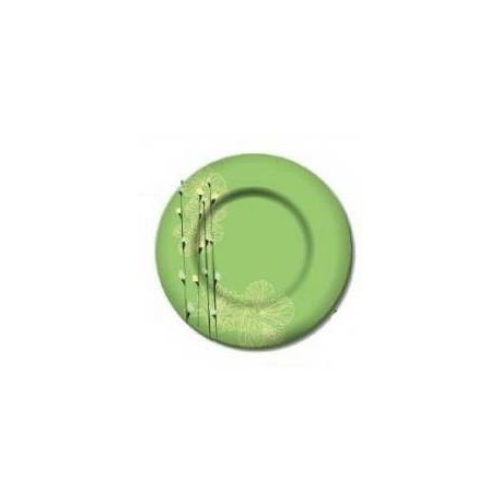 Тарелка глубокая 21,5см Luminarc Rhapsody Green H8552