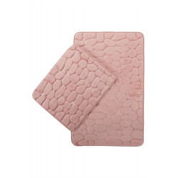 Набор ковриков для ванной 2шт IzziHome Pembe tas
