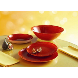 Сервиз столовый 19 пр Luminarc Stonemania Red H5720