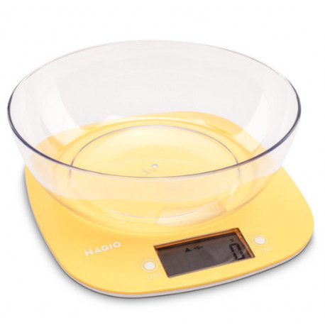 Весы кухонные Magio 290 желтые