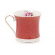 Кружка фарфоровая 375мл Ирис Бордо Bona Di 331-721
