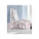 Постельное белье семейное Arya Perlita розовый
