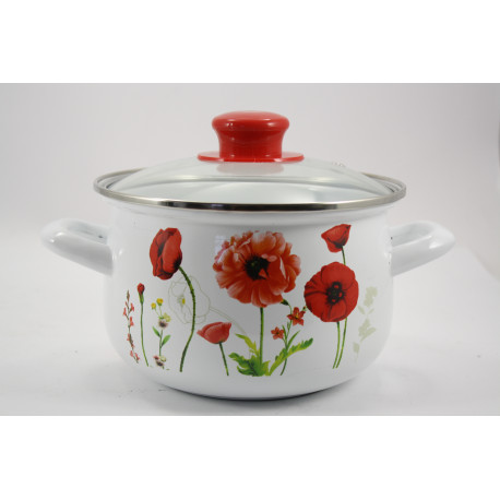 Кастрюля 3л Zauberg 12 L RED
