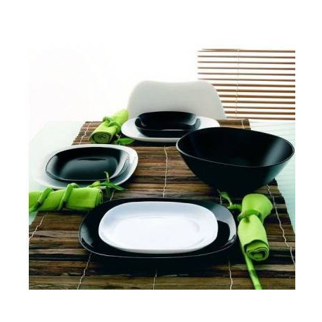 Сервиз столовый 19 пр Luminarc Sweet Line Black&White E8016