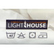 Простынь на резинке трикотажная 90х200см LightHouse сливовый