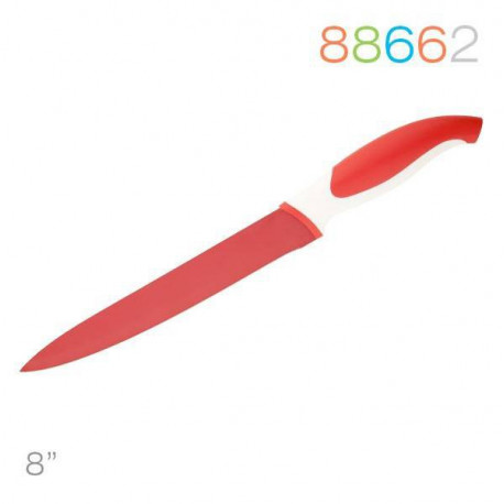 Нож Granchio д/мяса  красный 88662
