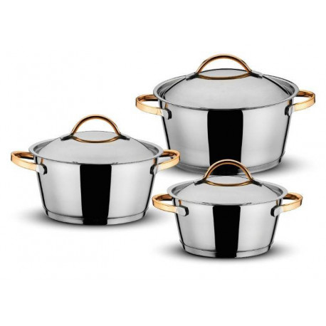 Lessner Gold Collection Набор посуды 6пр.Penguen 55847