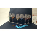 Набор бокалов для вина 350 мл Bohemia Viola Rainbow круг