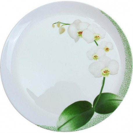 Тарелка обеденная  Luminarc White Orchid N9704