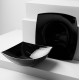 Тарелка обеденная 25см Luminarc Quadrato Black J0591