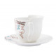 Чашка с блюдцем 200 мл Krauff Butterfly 21-252-029