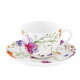 Чашка с блюдцем 100мл Krauff Aquarelle 21-244-010