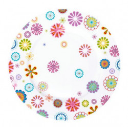 Тарелка обеденная 26,6 см Krauff Blumen 21-244-012