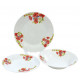 Сервиз столовый 18пр Маки и ромашка 21-206-111