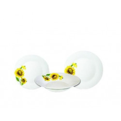 Сервиз столовый 18пр Подсолнухи Оселя 21-206-073