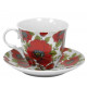 Сервиз чайный 13пр Оселя Красный мак 21-245-010