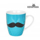 Кружка 360 мл Keramia Черные усы 21-272-063