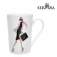 Кружка 390 мл Keramia Модная девушка 21-279-016