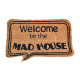 Коврик придверный Koko 40х60 IzziHome Bej mad house