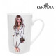Кружка 390 мл Keramia Модная девушка 21-279-019